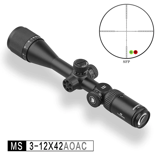 MIRA TELESCÓPICA MS 3-12x42AOAC