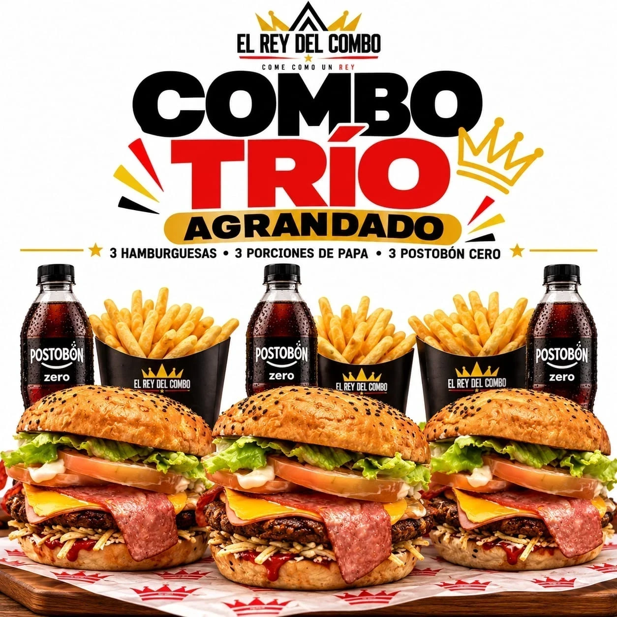 COMBO TRIO AGRANDADO 