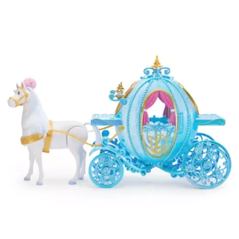 Set de regalo de lujo con muñeca, caballo y carruaje iluminado de Cenicienta 3