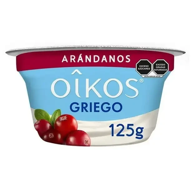 YOGHURT CON ARÁNDANOS OIKOS GRIEGO 125 G