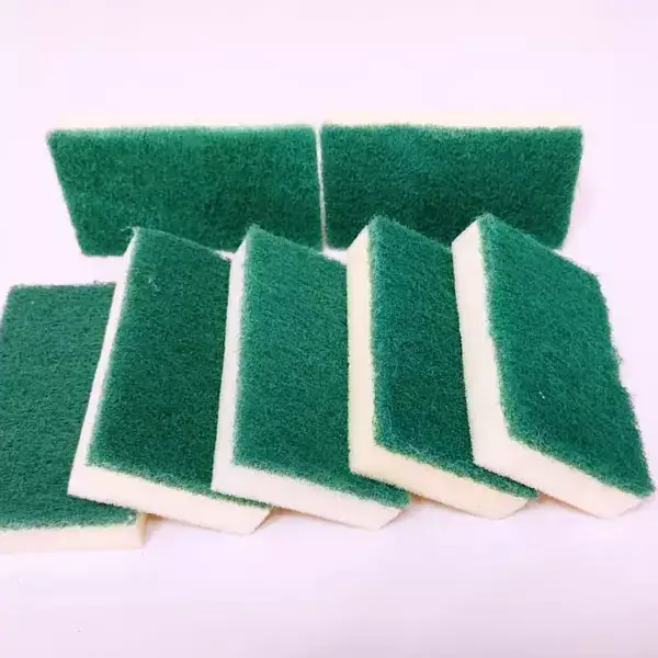 Fibra con espoja pza