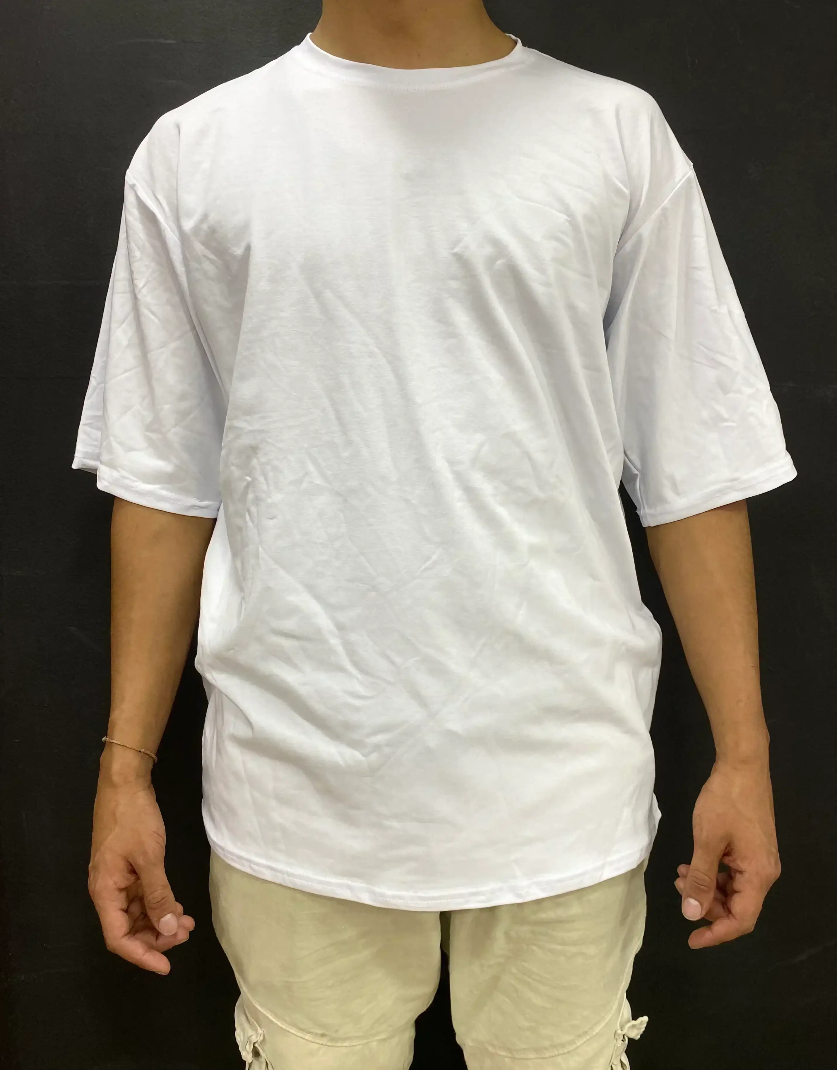OVERSIZE SEDA FRIA BLANCA
