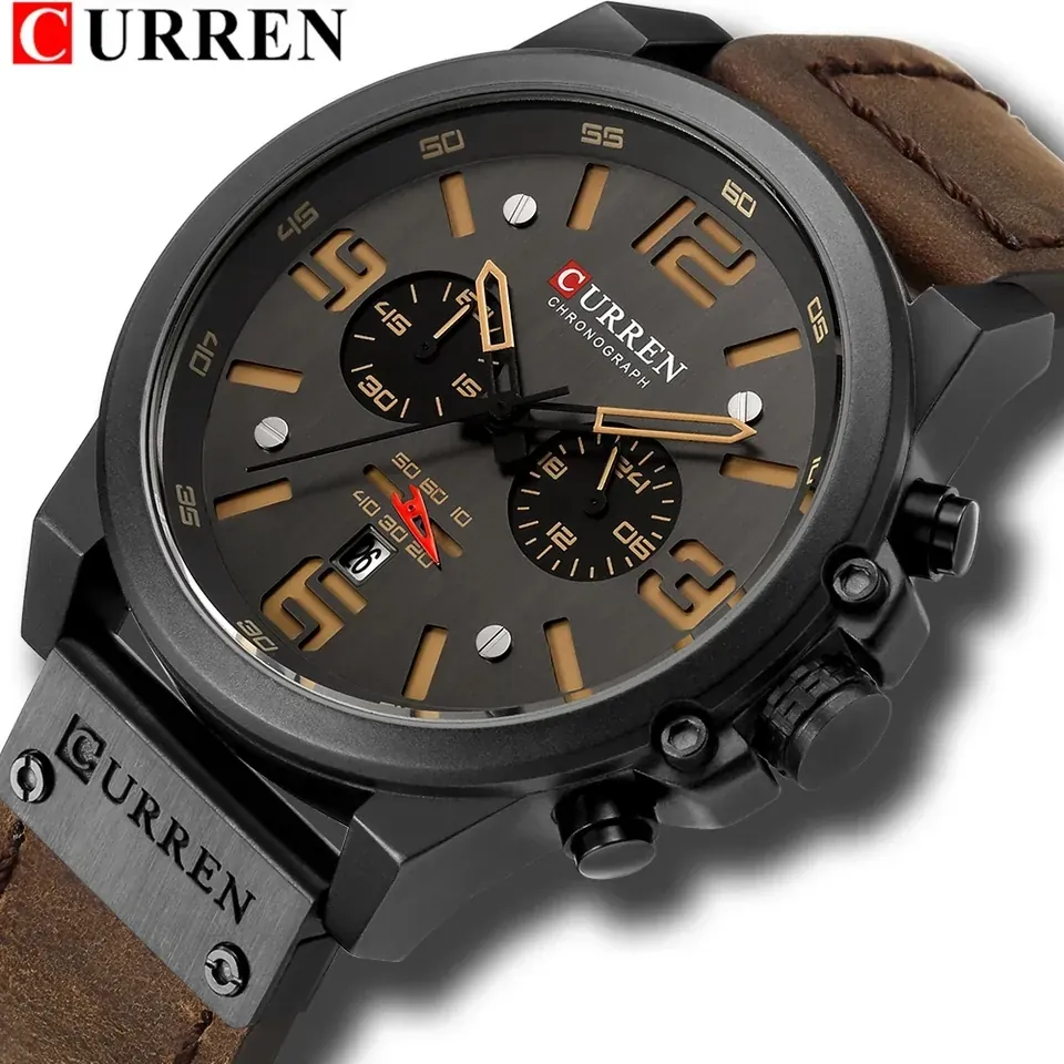 Reloj Analogo CURREN Cuero