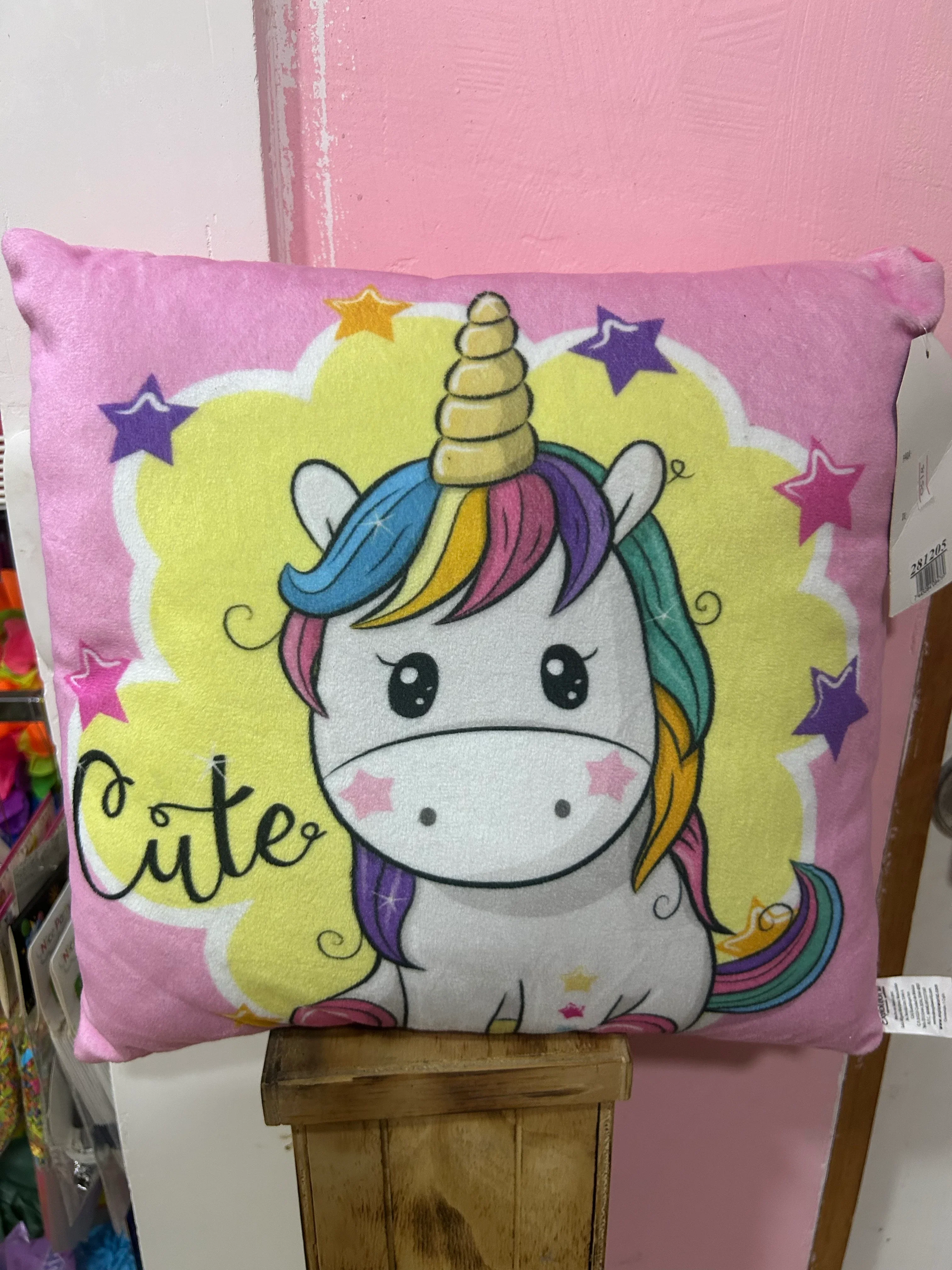 Almohada unicornio