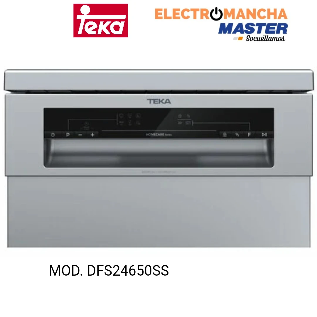 LAVAVAJILLAS TEKA DFS24650SS INOX 45 CM. CLASE E 2