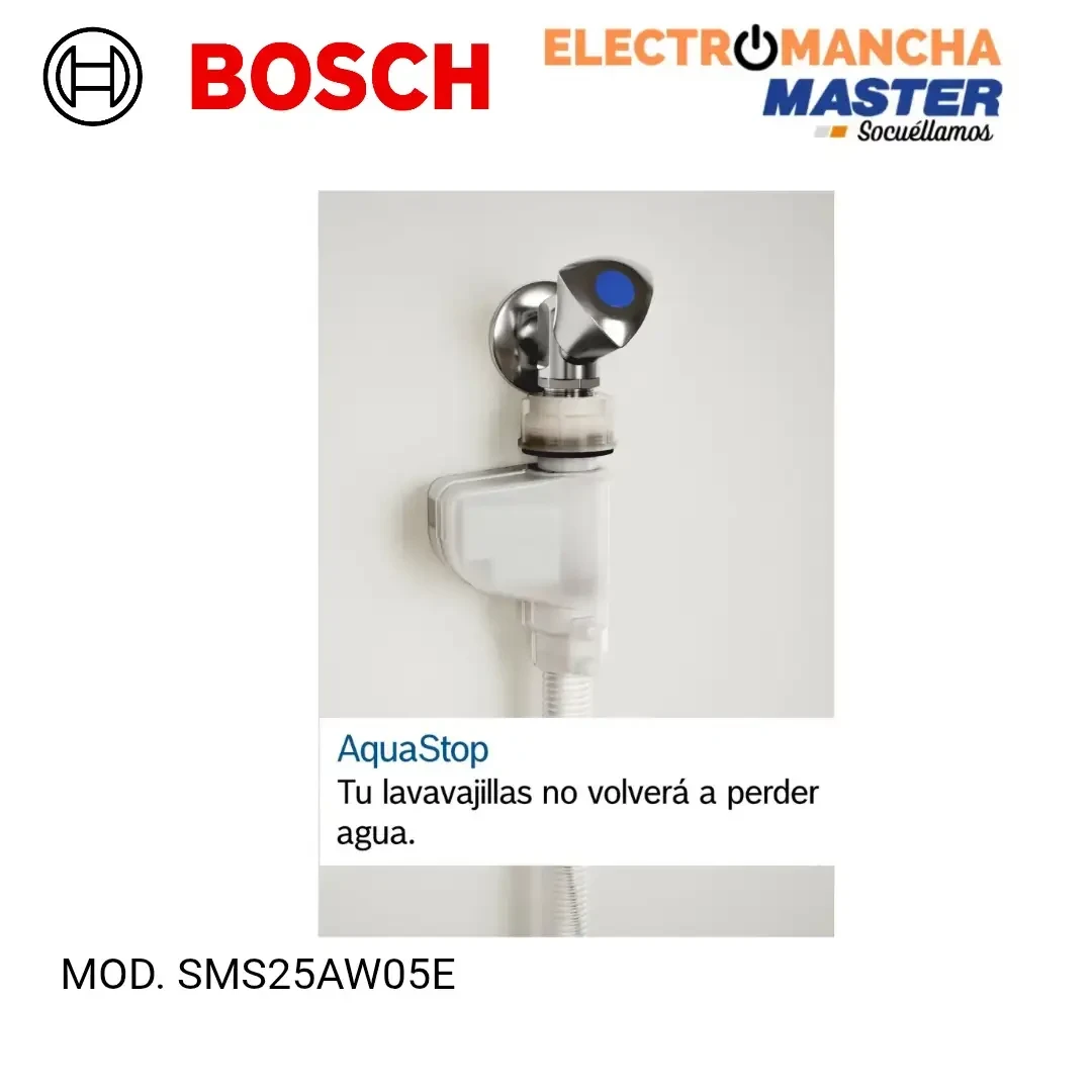 LAVAVAJILLAS BOSCH SMS25AI05E INOX. 12 CUBIERTOS CLASE E  4