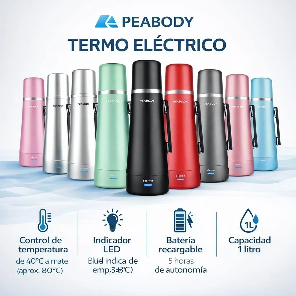 Termo Peabody calentador de agua electrico