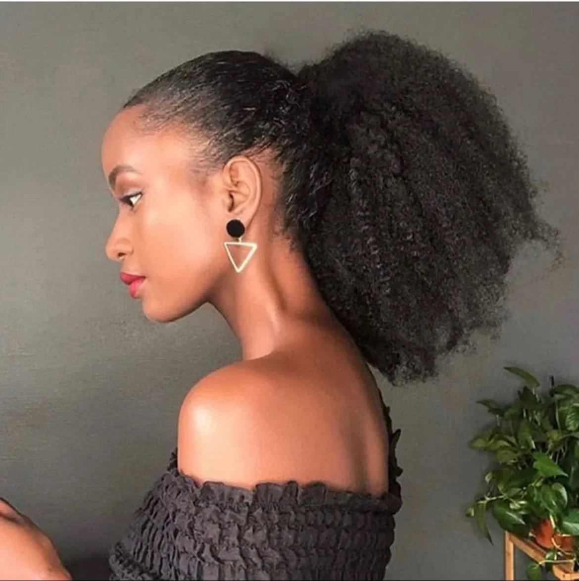 Cola Afro de 10”
