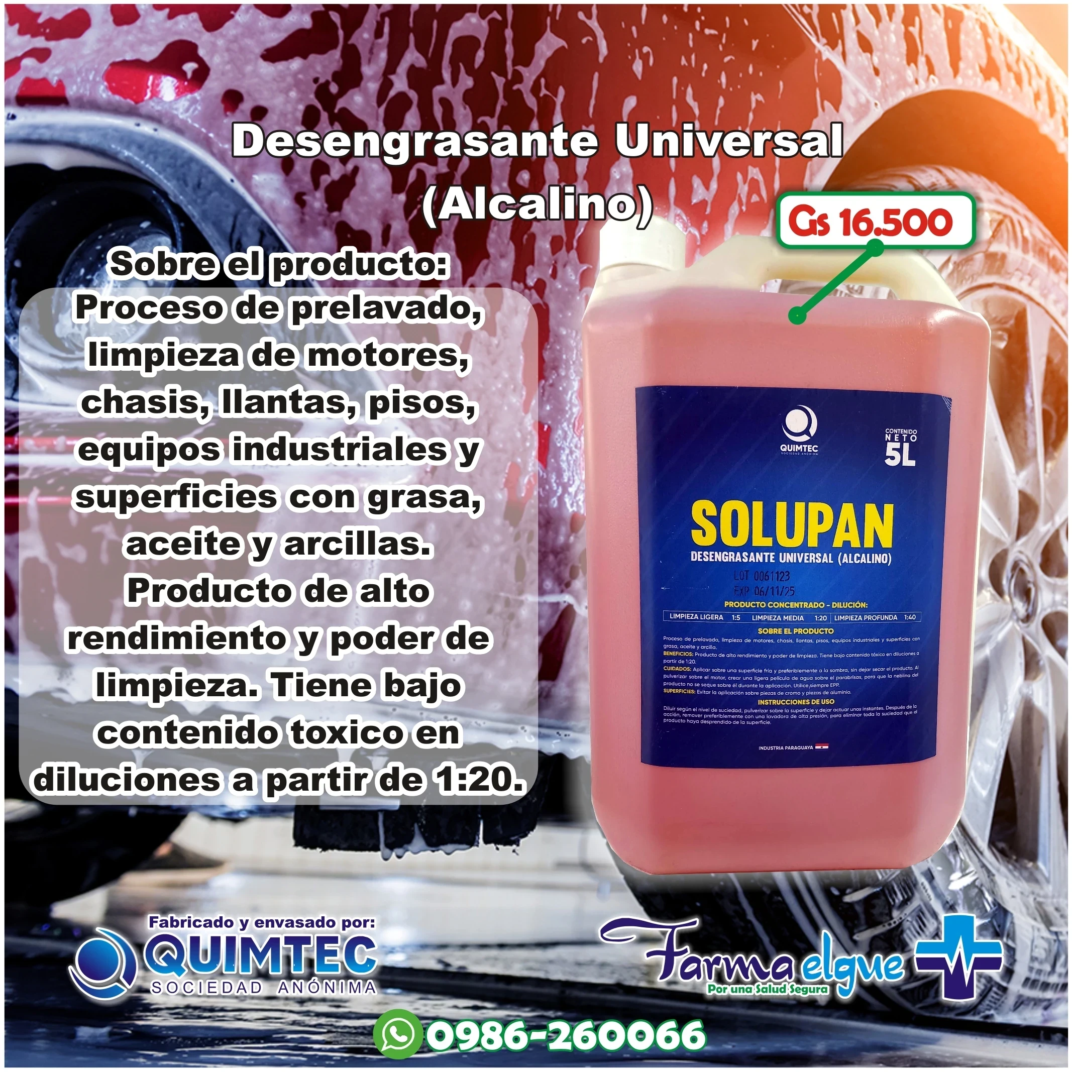 Solupan 5lts
