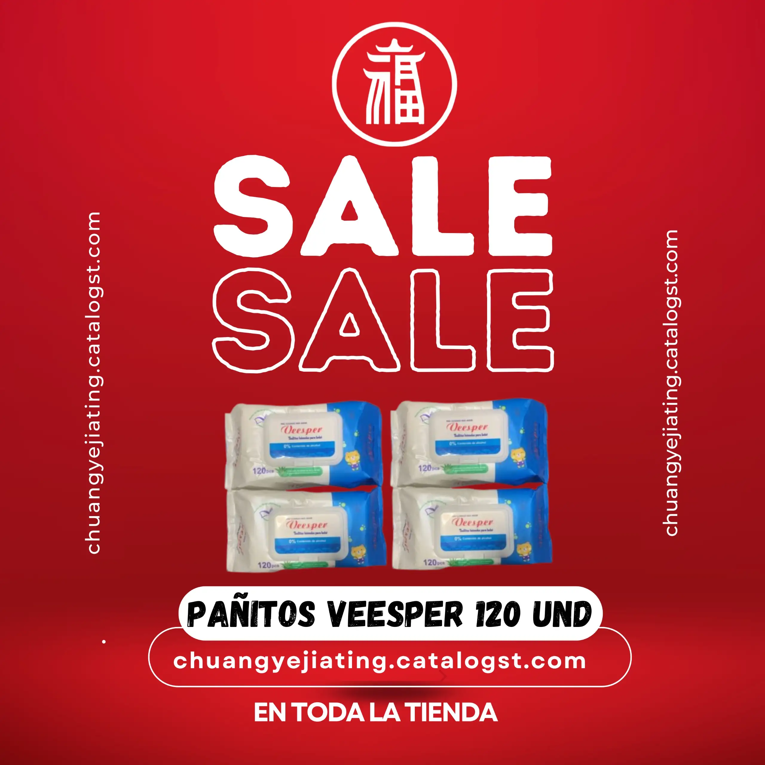 Toallitas humedas vispeer