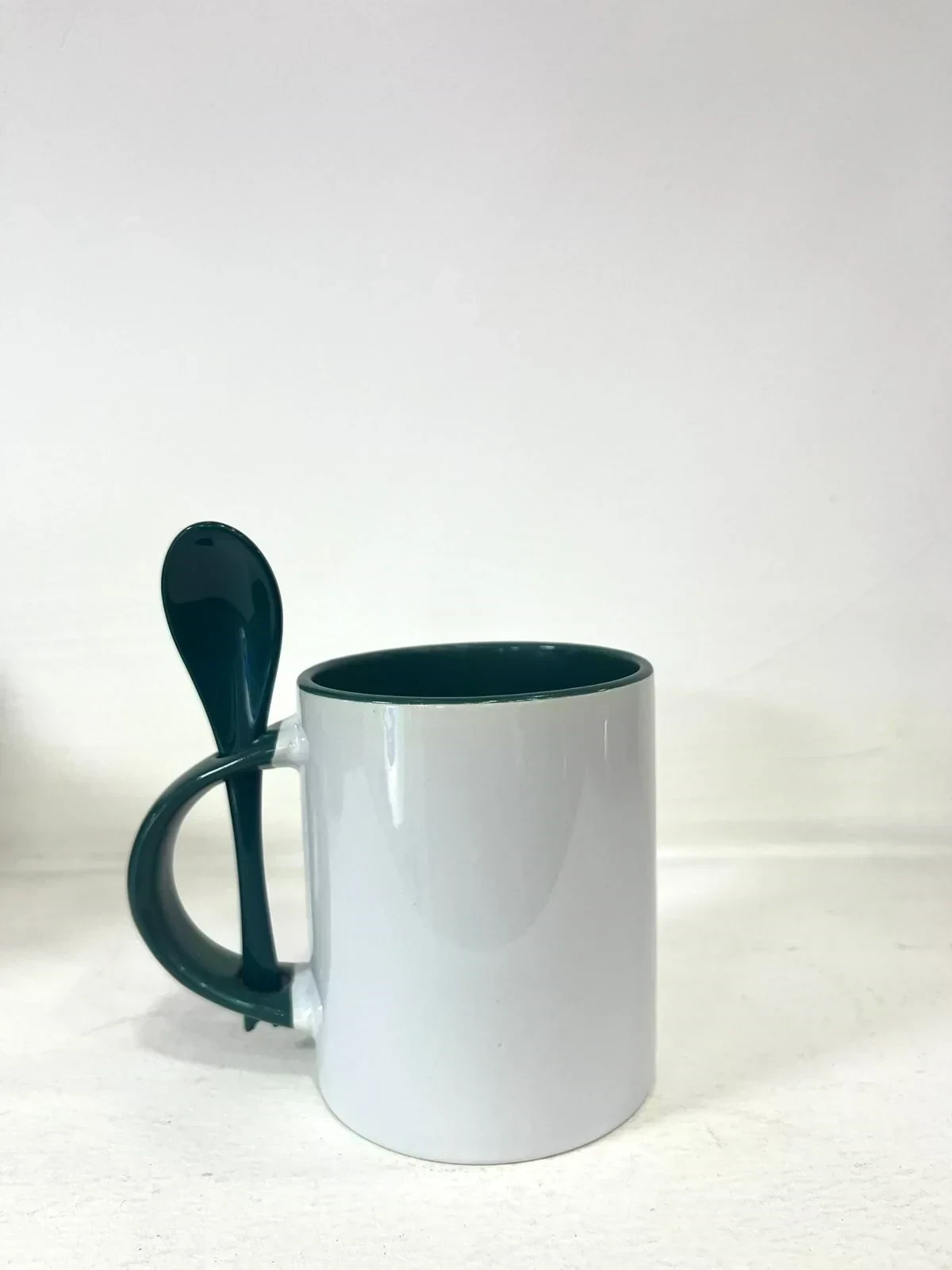 Mug Fondo Color Cuchara 11 Onz 4