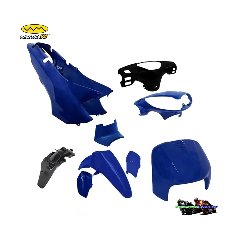 KIT PLASTICOS ZANELLA 110 ZB/FUTURA 9PCS. AZUL -49793