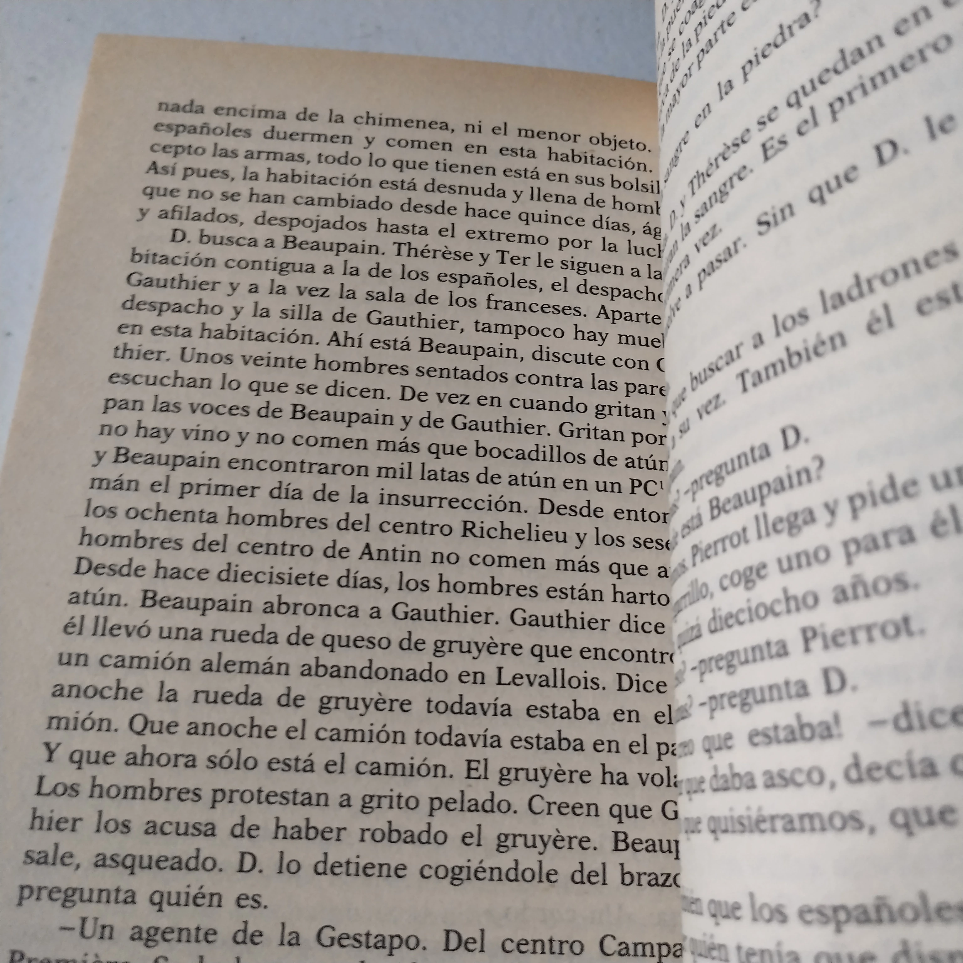 El dolor, Marguerite Duras, usado 3