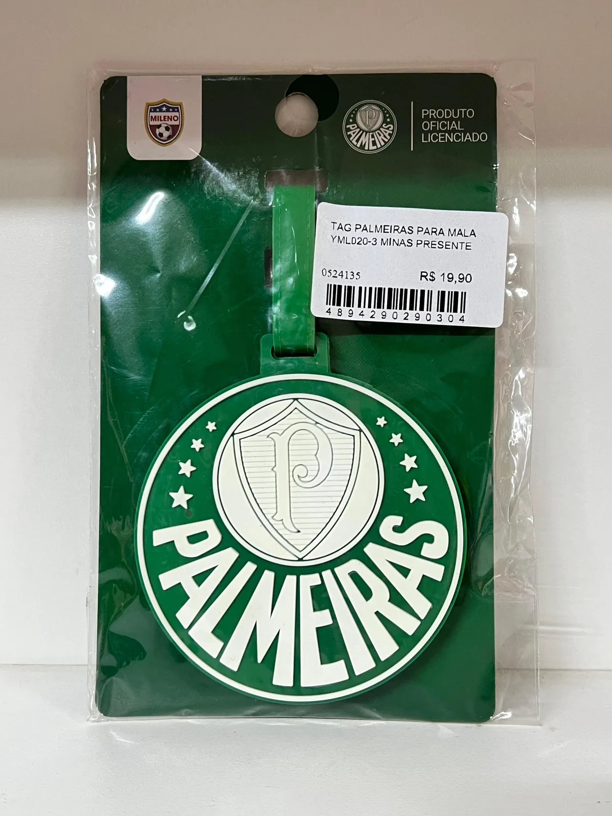 TAG PALMEIRAS PARA MALA  2