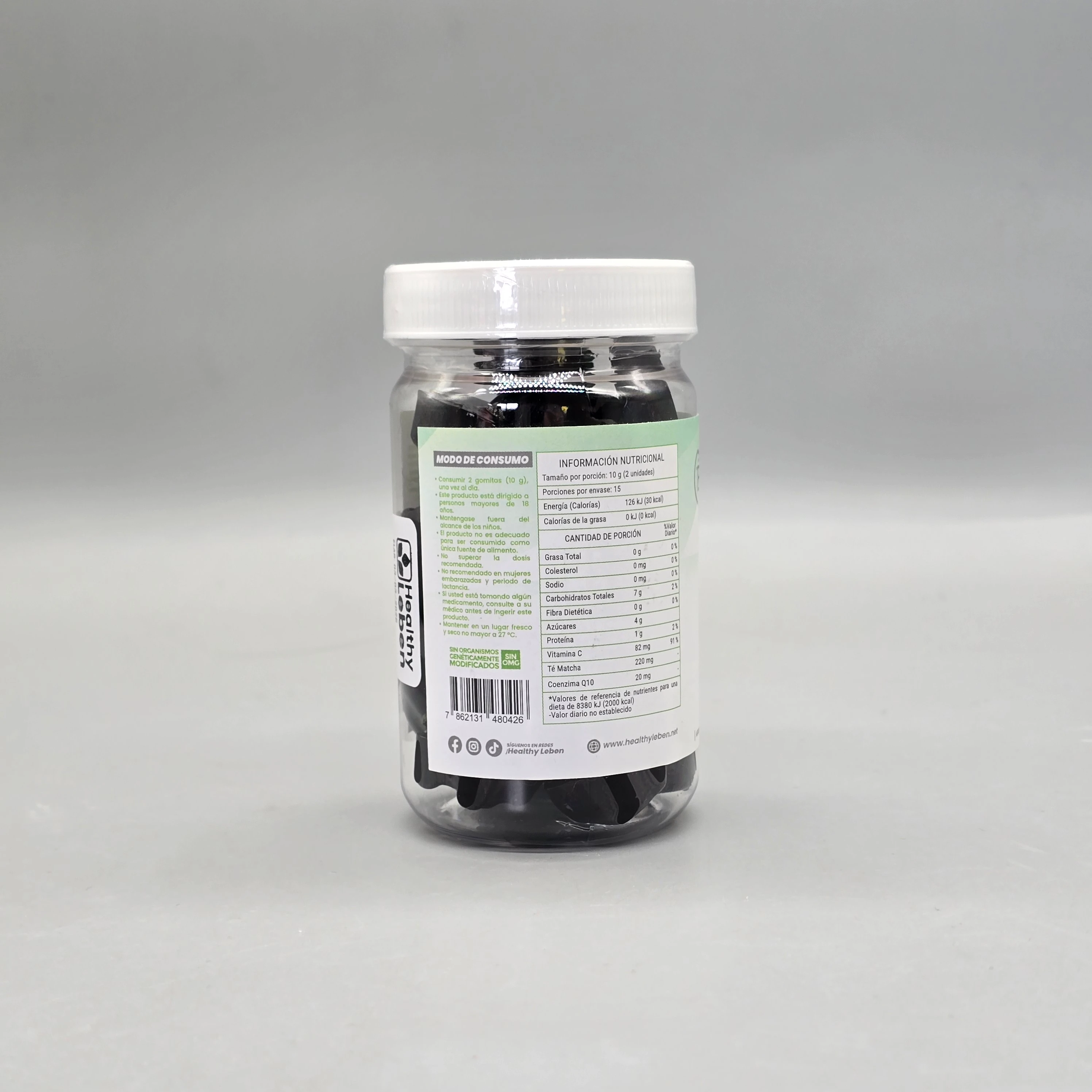 MATCHA GUMMIES HEALTHY LEBEN 150g 2