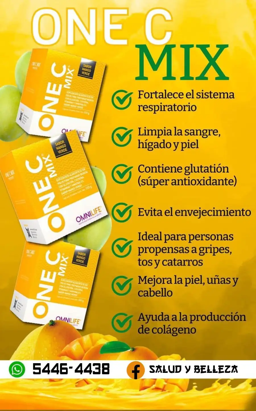 One C Mix Plus C/30 Sobres