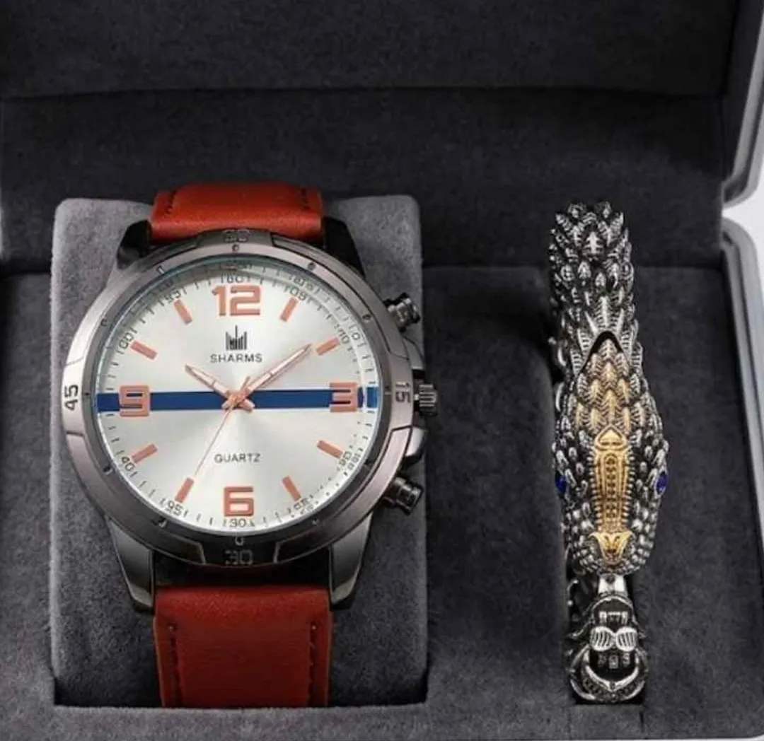Reloj y Pulsera Dragon
