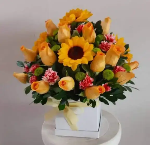 Box girasol 