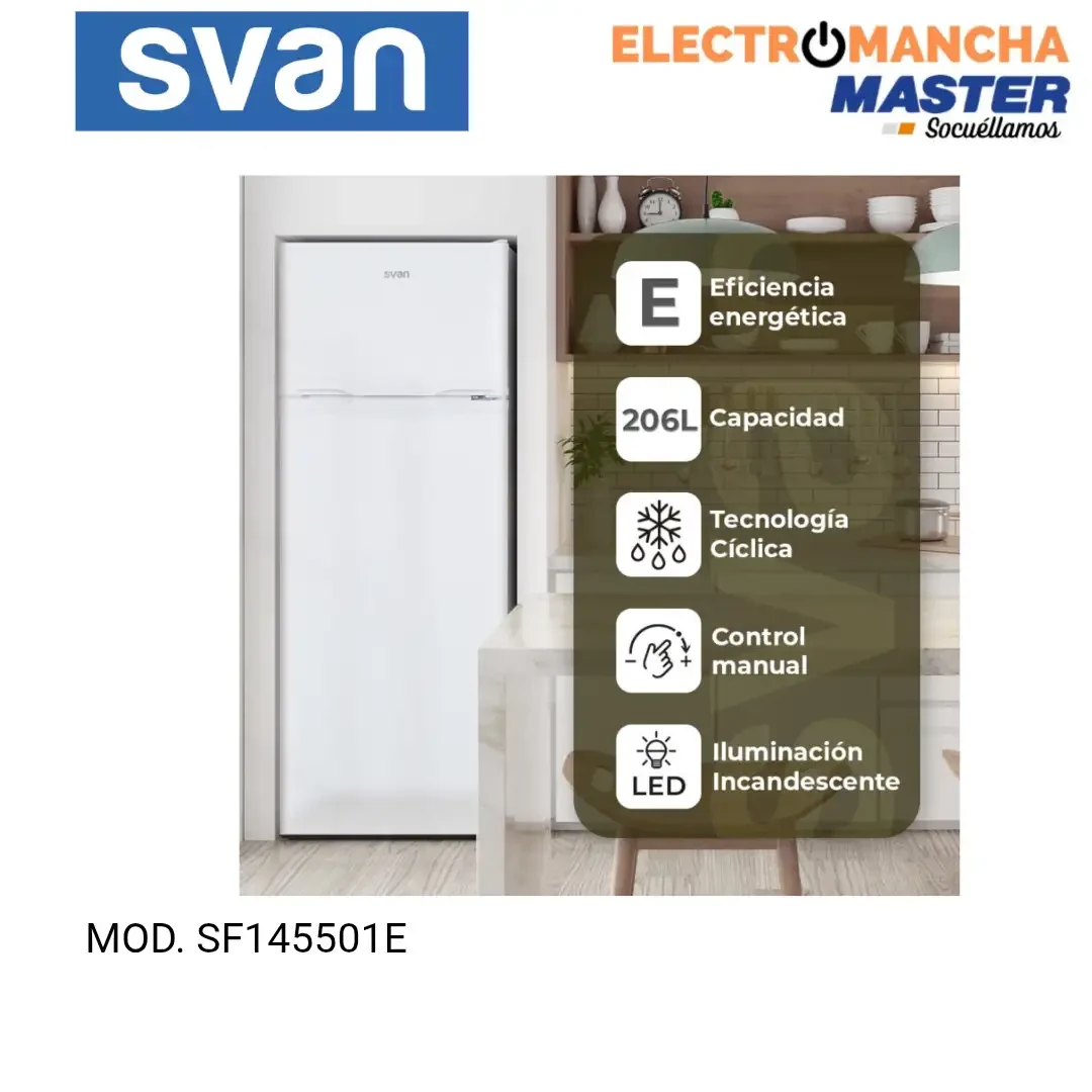 FRIHO 2 PUERTAS SVAN SF145501E CICLICO 1,43*55 E  3