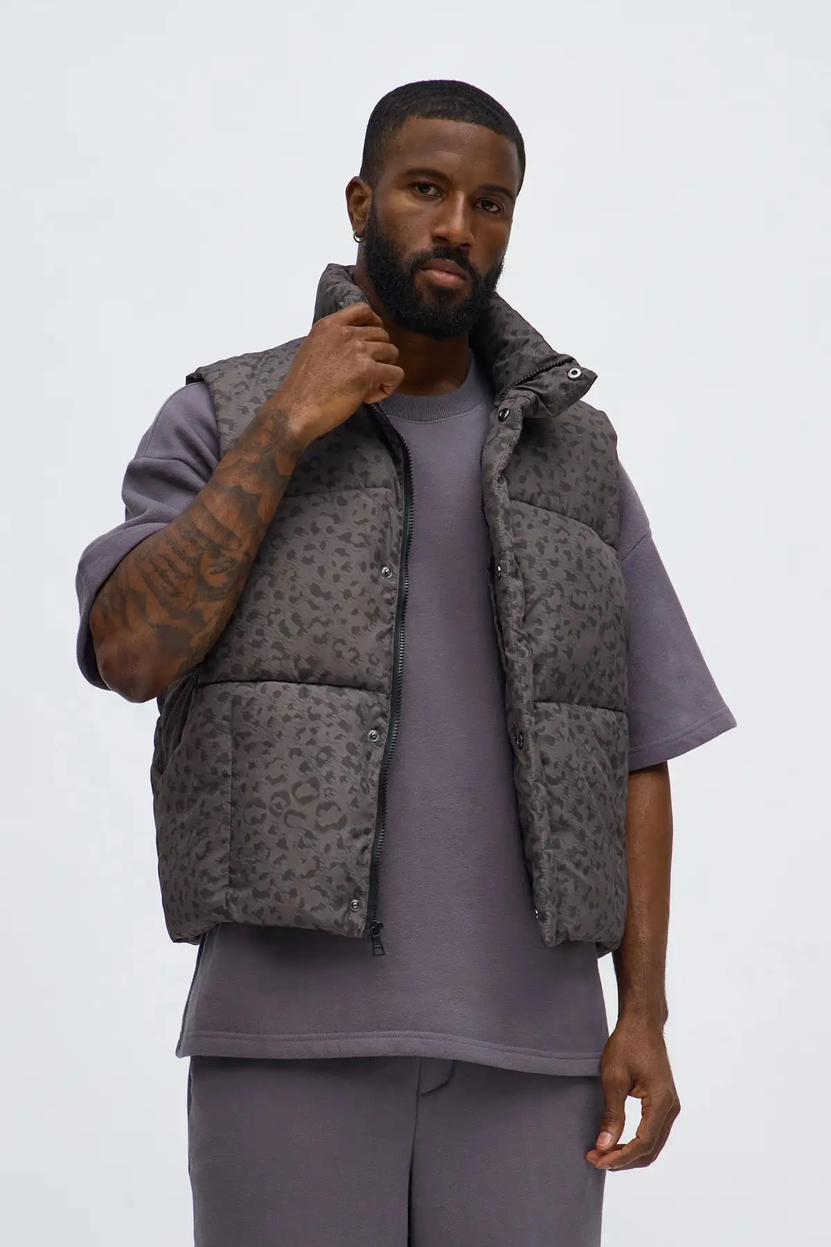  Quilted Puffer Vest - Size M y L