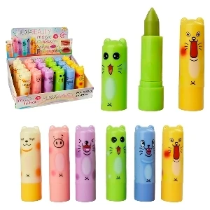BALSAMO LABIAL CON DISEÑO DE OSITOS