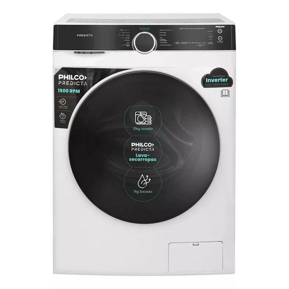 LAVASECARROPAS PHILCO PREDICTA 12KG PHLS128BT