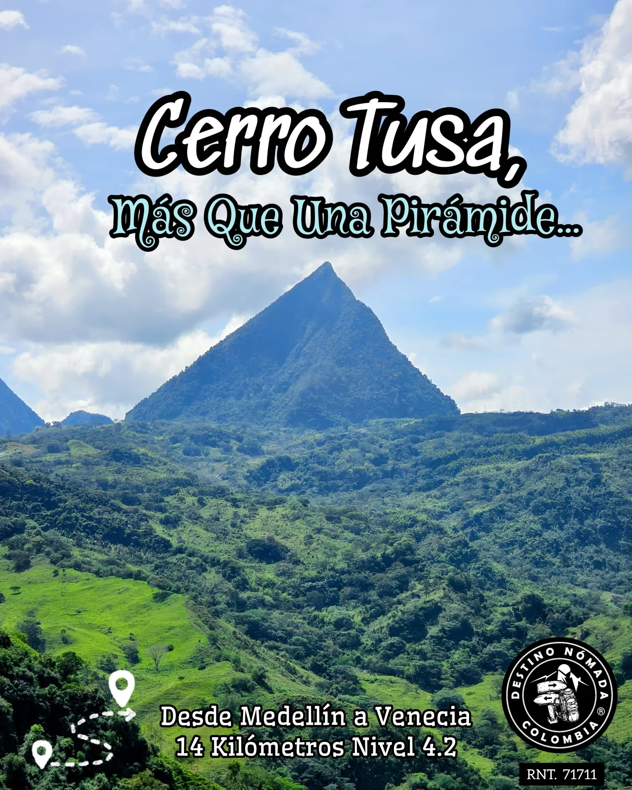 CERRO TUSA EN PASA DÍA O DÍA DE SOL.