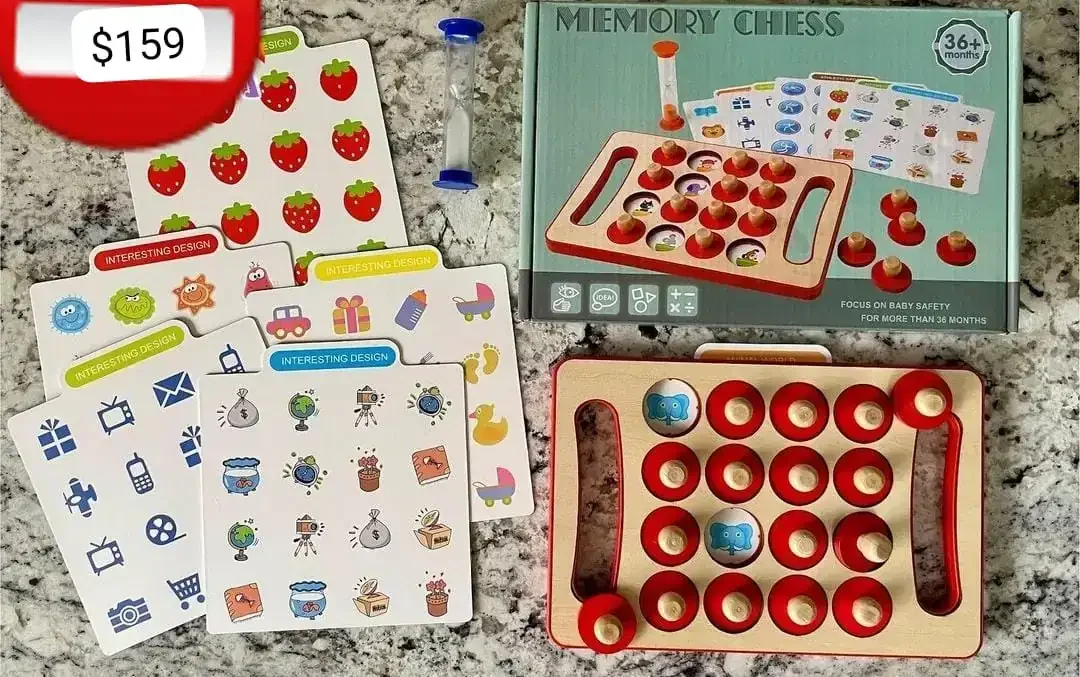 Memory chess grande 