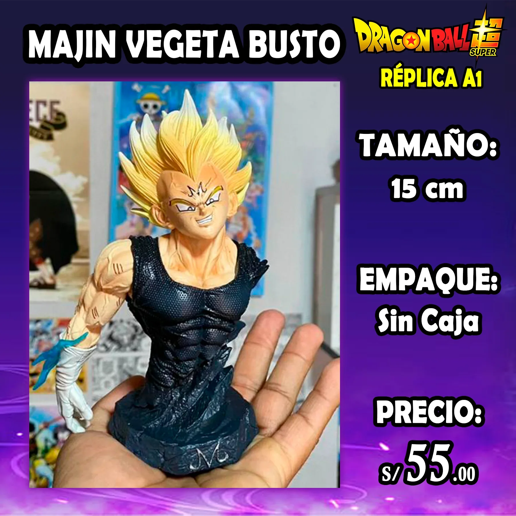Majin Vegeta Busto