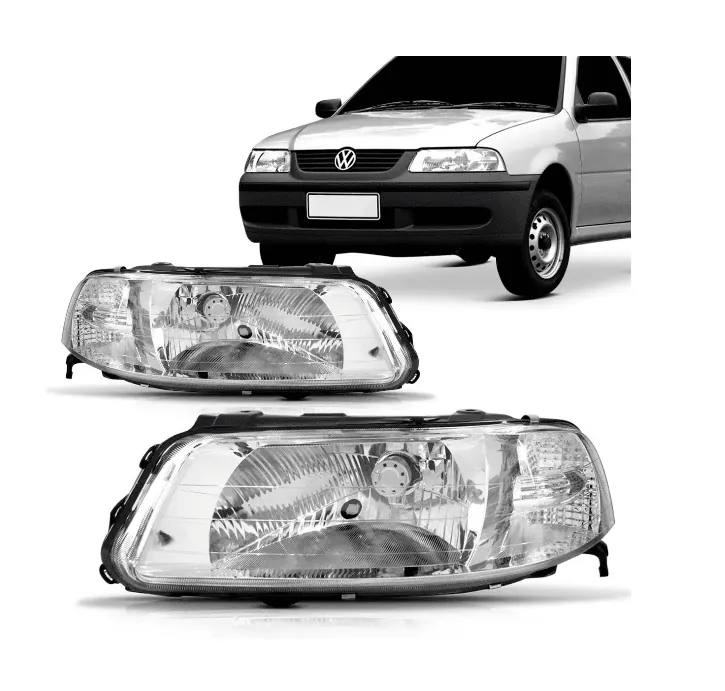 Farol Vw Gol / Parati / Saveiro G3 2000-2006 Foco simple
