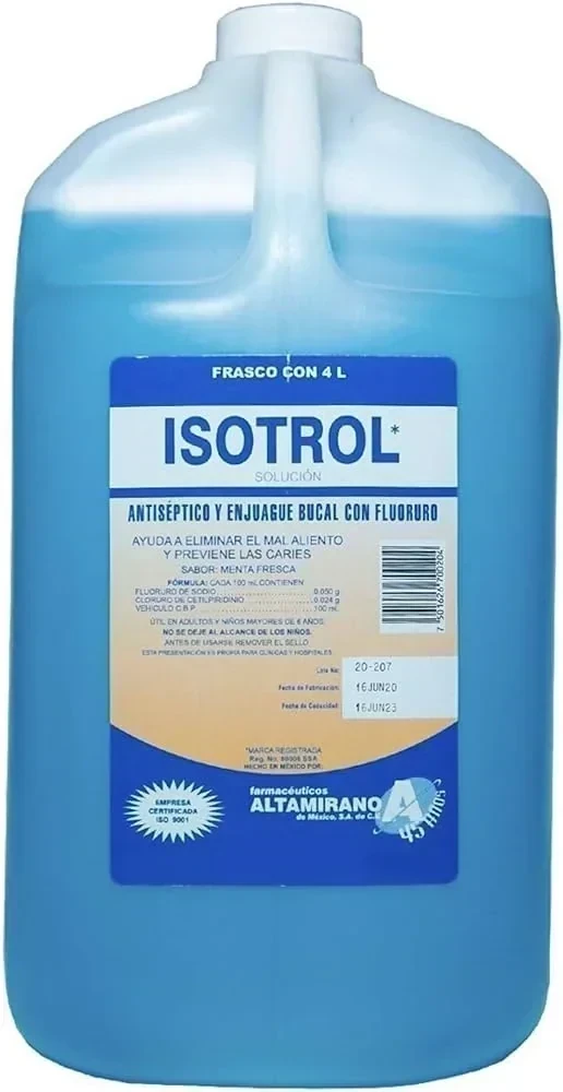 ISOTROL ENJUAGUE BUCAL 4L.