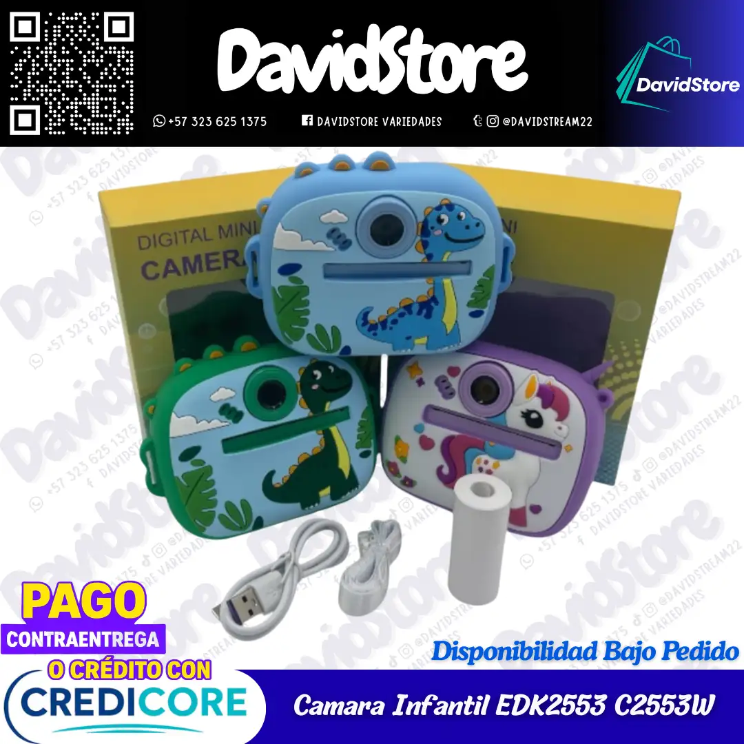 Camara Infantil EDK2553 C2553W