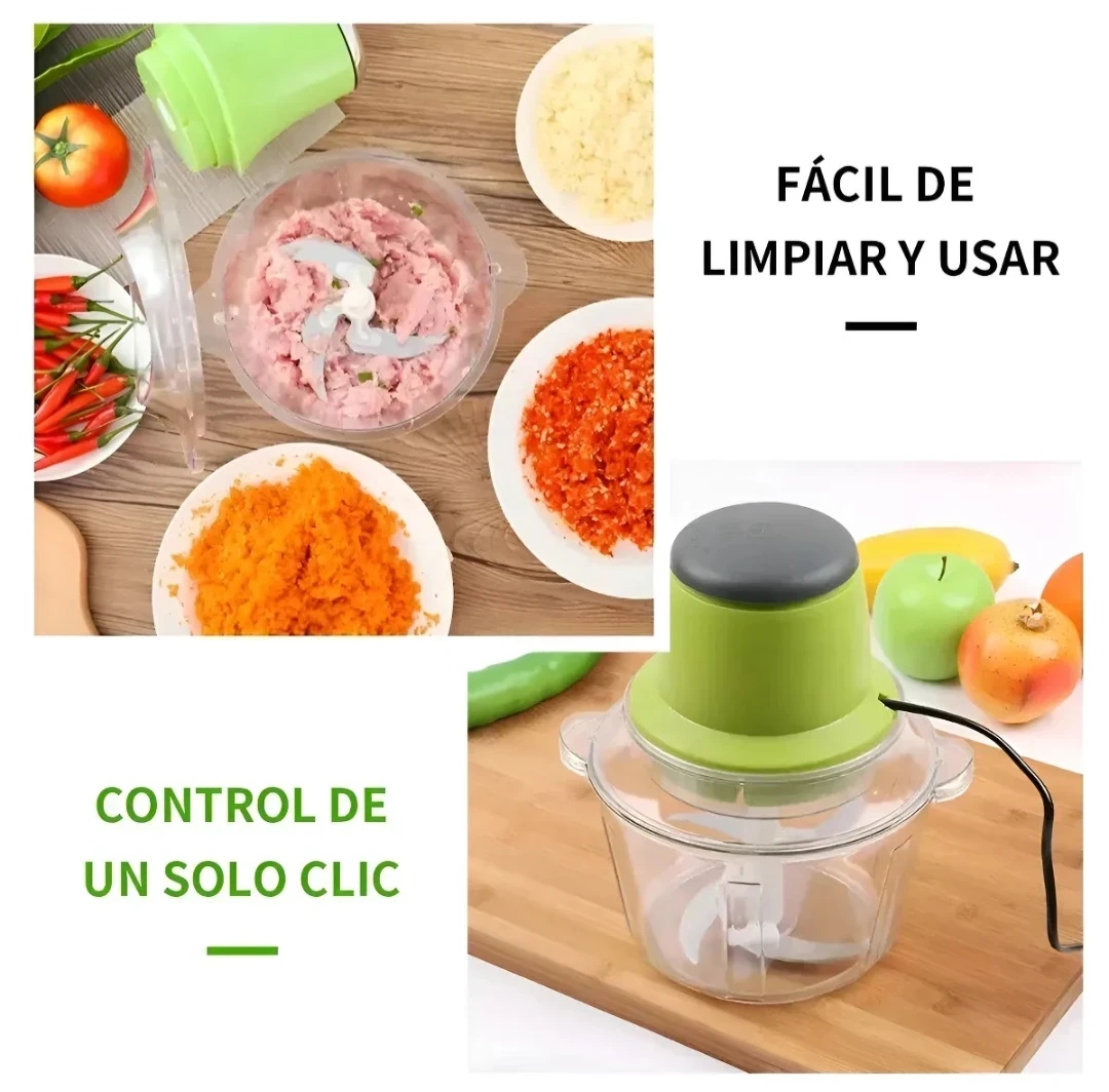Picador Moledor Eléctrico Carnes y Verduras 1.8 lt 4
