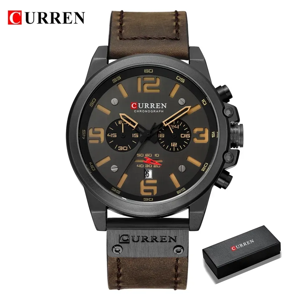 Reloj Analogo CURREN Cuero 5