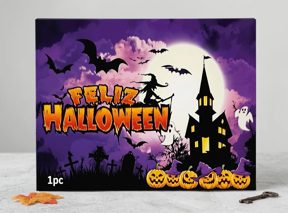 Telon decorativo para fondo de fiesta 70x100cm Halloween  4