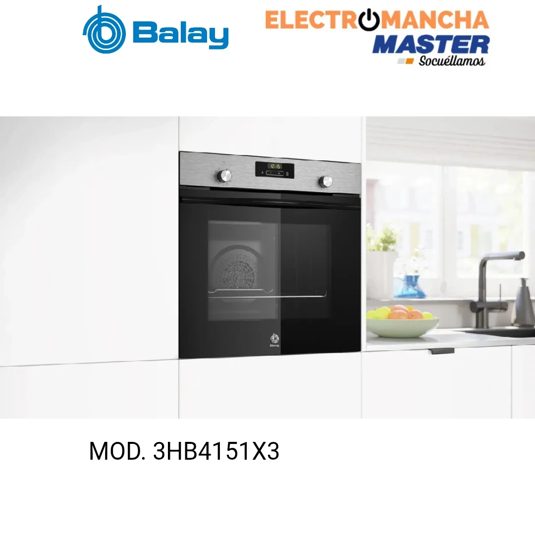 HORNO BALAY 3HB4151X3 MULTIF. INOX AIR FRY CLASE A+ 4