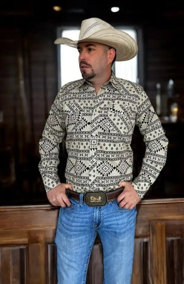 CAMISA VAQUERA CABALLERO 