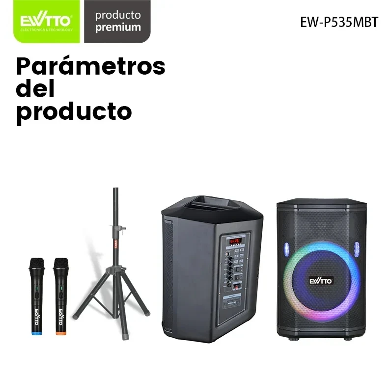 EW-P535MBT Parlante EWTTO para fiesta 2