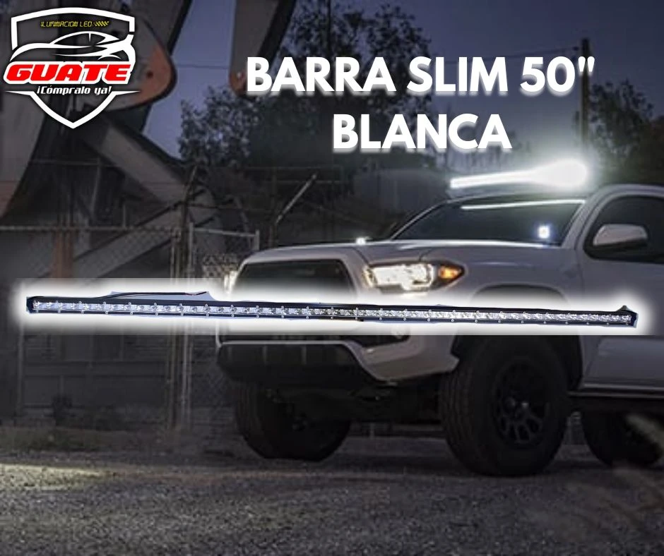 BARRA SLIM 50" BLANCA 