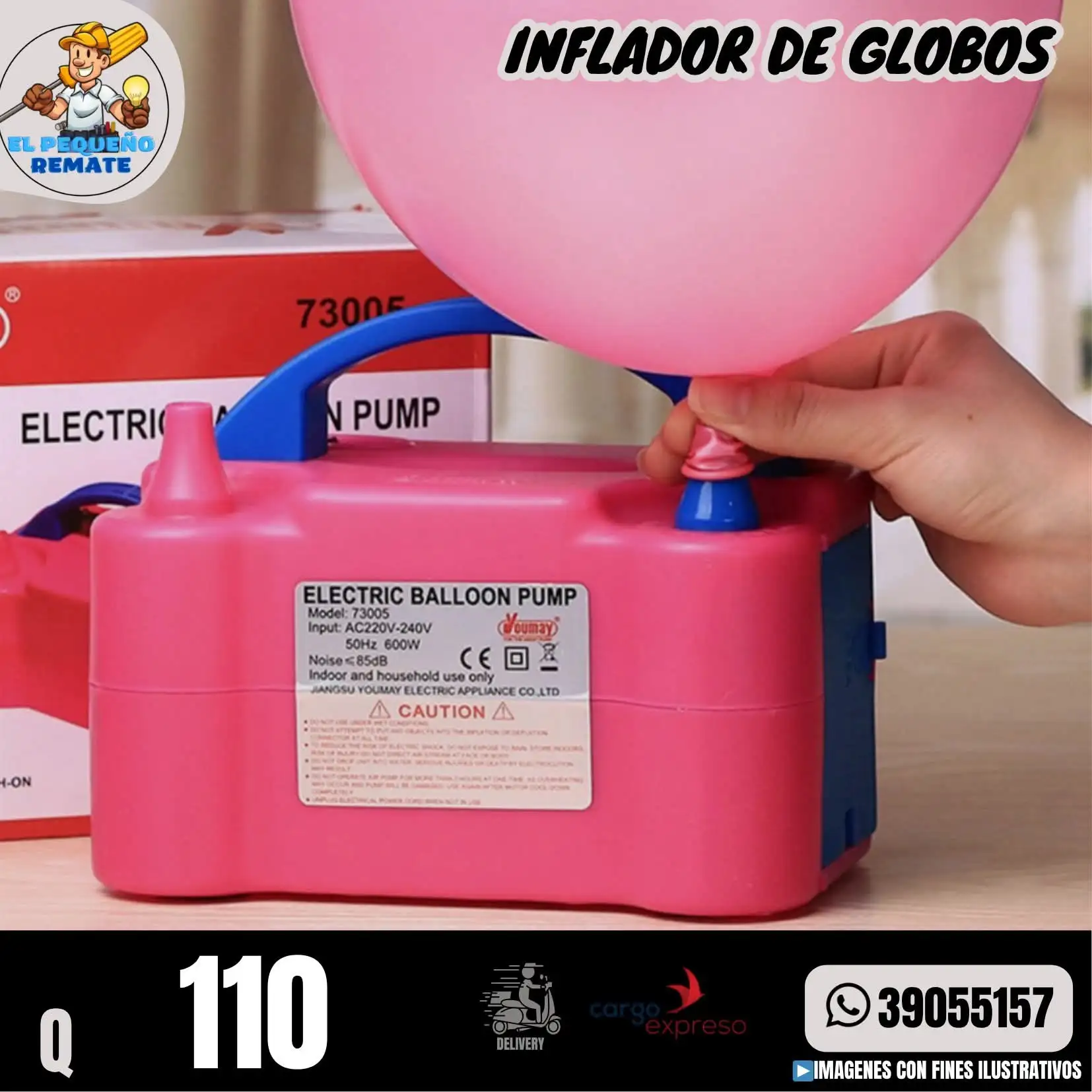 INFLADOR DE GLOBOS 4