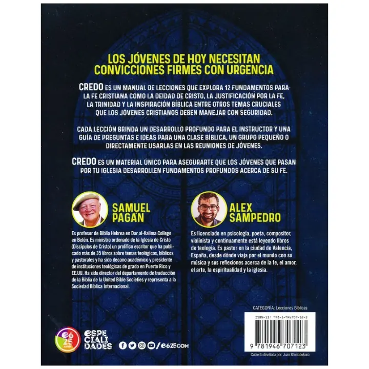 Credo, 12 lecciones para jóvenes - Samuel Pagan y Alex Sampedro 10