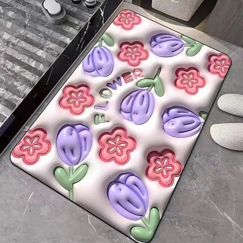 Alfombrilla absorbente de baño  4