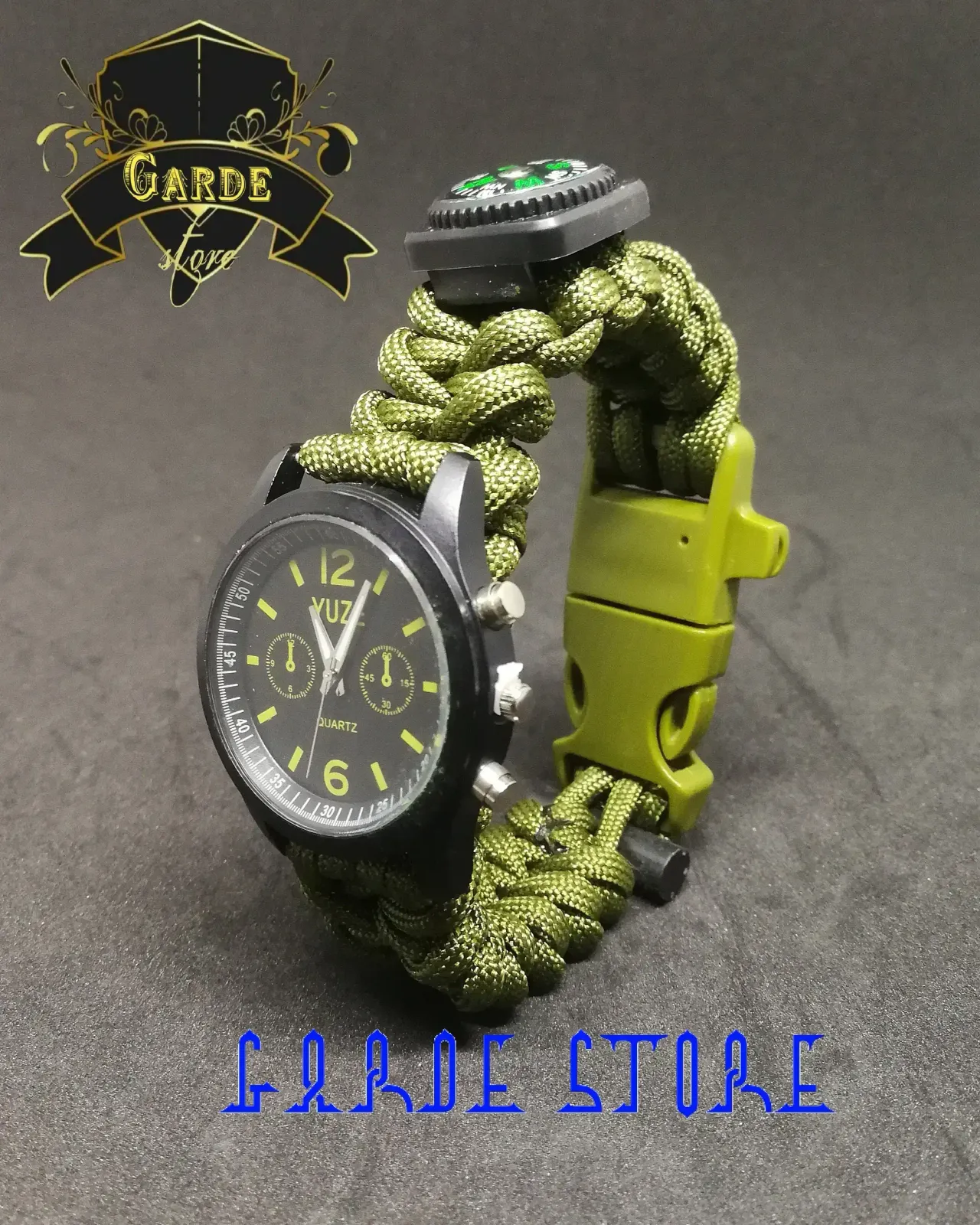 Reloj paracord supervivencia 