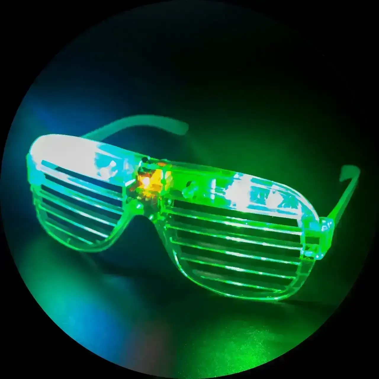 Anteojo luminoso rayado 3 led 