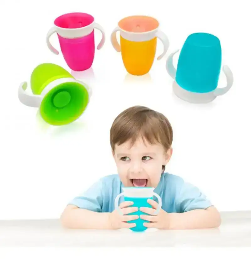 EN FALTA , Vaso Dispita 360° Antiderrame Y Con Agarre 240ml