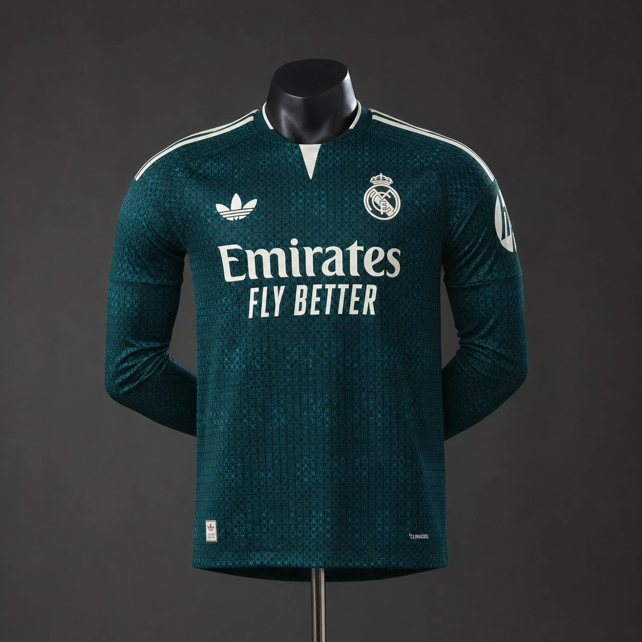 CAMISETA MANGA LARGA REAL MADRID VISITA 26/27