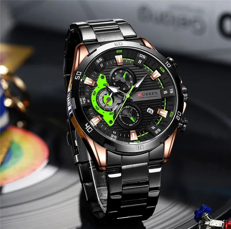 Reloj Curren 8402 de Lujo para hombre 9