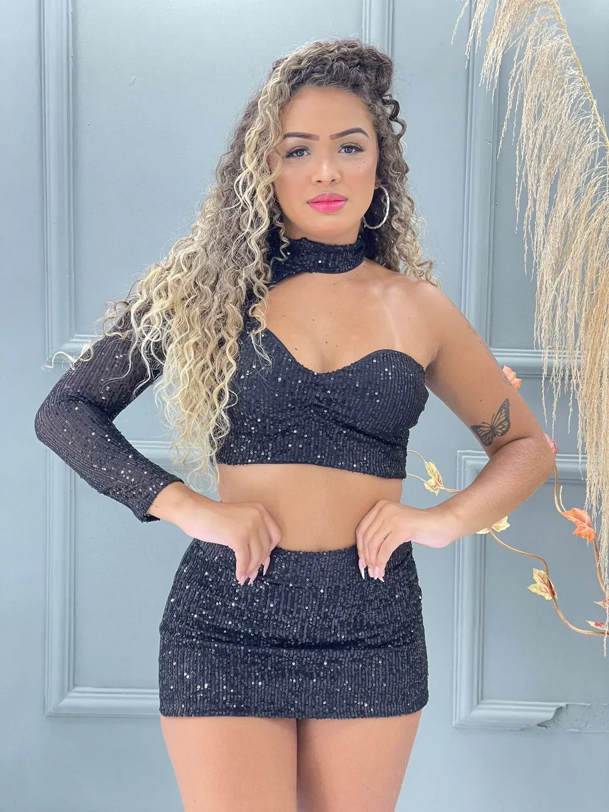 CONJUNTO DE LUXO ESMERALDA PAETE LANÇAMENTO BALADINHA✨ 5