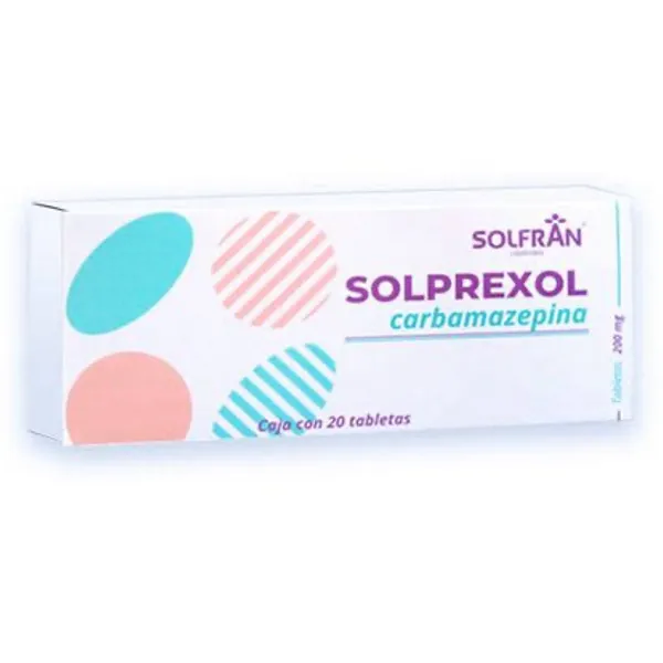 Carbamazepina solprexol /200mg / 20 tab