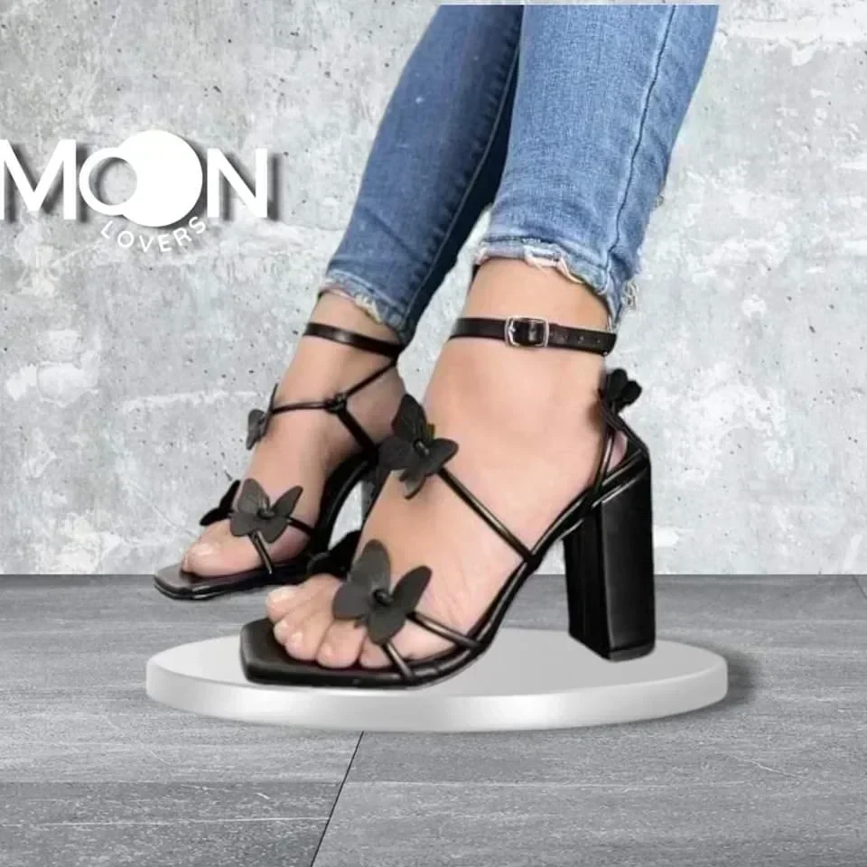 MOD.221 MENUDEO NEGRO MARIPOSAS